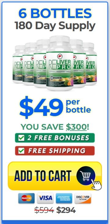 Reliver Pro Buy 6 Bottles